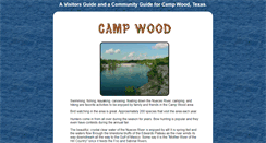 Desktop Screenshot of campwood.net