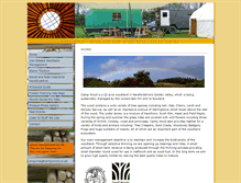 Tablet Screenshot of campwood.co.uk